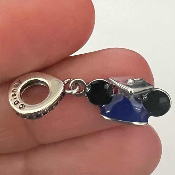 Mickey Mouse Graduation Ear Hat Charm by Pandora Jewelry - Picture 1 of 6